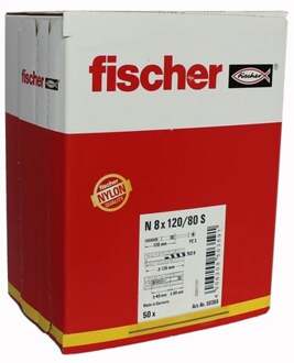 nagelplug N8x120 fischer (50st.)