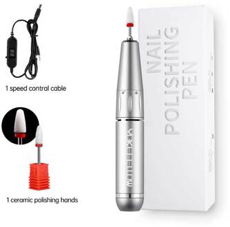 Nagels Boor Machine Draagbare Frees Voor Nail Polijsten 30000 Rpm Professionele Nagels Sander Boor Voor Nail Art Salon 30000RPM SR-A
