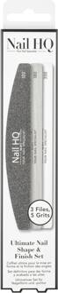 Nagelvijl Nail HQ Ultimate Nail Shape & Finish Set 3 st