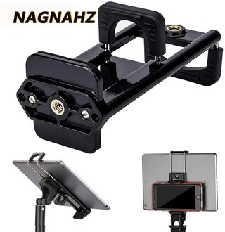 Nagnahz Statief Mount Telefoon Houder Multi 2-In-1 Mobiele Telefoon Houder Voor Iphone Ipad Huawei Xiaomi Smart tabletten