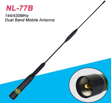 Nagoya NL-77B/NL77B 100Watt 144/430 Mhz Uhf Vhf Dual Band Auto Mobiele Antenne Voor Wouxun Kenwood icom Yaesu Motorola Etc Auto Rad
