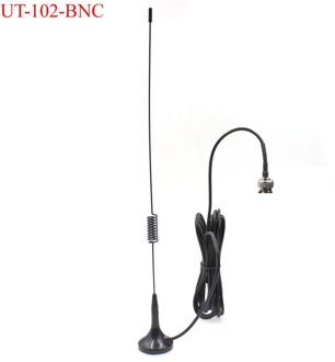 Nagoya UT-102 Dual Band Antenne 144/430 Mhz Magnetische Mount Antenne Voor TK3107 2107 UV-5R BF-888S Baofeng Handheld Walkie Talkie UT-102-BNC