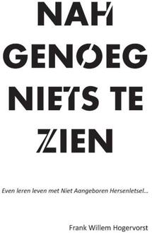 NAHgenoeg niets te zien - (ISBN:9789464067620)