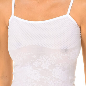 Nahtloses T-Shirt - maat Wit