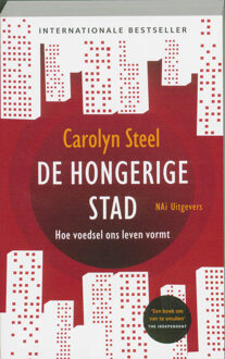 nai010 uitgevers/publishers De hongerige stad - Boek Carolyn Steel (9056628054)