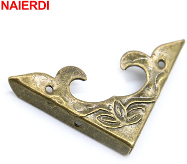 NAIERDI 30PCS Antique Corner Bracket 30mm Scrapbook Albums Jewelry Wooden Box Decorative Protector Crafts For Furniture Hardware