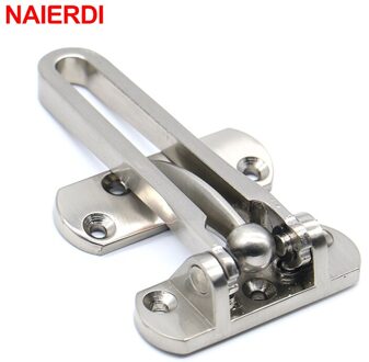 Naierdi Zinklegering Hasp Klink Deur Keten Anti-Diefstal Sluiting Window Kabinet Sloten Gereedschap Voor Thuis Hotel Beveiliging hardware