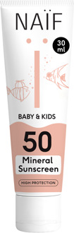 Naïf Baby&Kids - Minerale Zonnebrand - SPF50 - 30ML