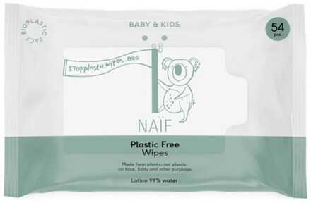 Naïf Billendoekjes - 1 x 54 - 54 doekjes - Plastic vrije & Biologisch