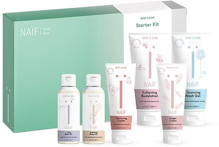 Naïf Care - Cadeauset Starterspakket Baby - 6delig