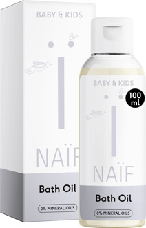 Naïf Care - Milky Bath Oil - 100 Ml - Met Natuurlijke Katoenzaadolie