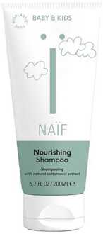 Naïf Care - Nourishing Shampoo - 200 Ml - Met Natuurlijke Katoenzaad Extract