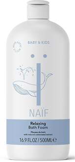 Naïf Care - Relaxing Bath Foam - 500 Ml - Met Natuurlijke Katoenzaad Extract