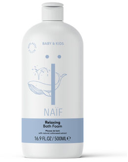 Naïf Care - Relaxing Bath Foam - 500 Ml - Met Natuurlijke Katoenzaad Extract