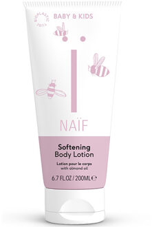 Naïf Care - Softening Bodylotion - 3x200 ml - Met natuurlijke katoenzaad olie - Voordeelverpakking