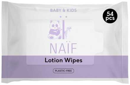 Naïf Naïf Plasticvrije Lotion Billendoekjes 54 stuks