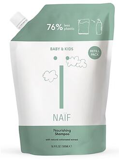Naïf Voedende Shampoo voor Baby & Kids Navulverpakking