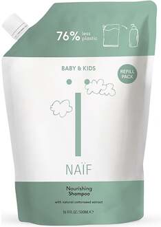 Naïf Voedende Shampoo voor Baby & Kids Navulverpakking