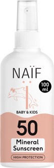Naïf Zonnebrand Spray Baby & Kids SPF50 100ml