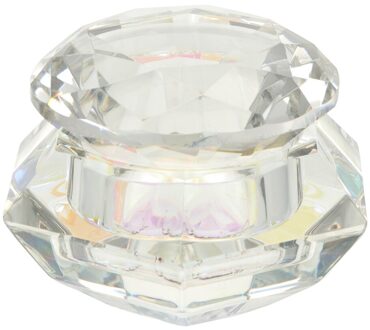 Nail Art Acryl Liquid Powder Mengen Schotel Glas Kristallen Beker Nail Art Tool