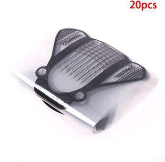 Nail Art Franse Acryl Uv Gel Tips Extension Builder Vorm Gids Stencil Manicure Tool 20stk