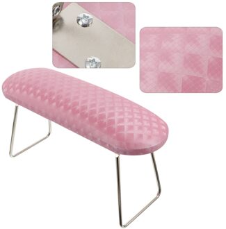 Nail Art Hand Kussen Kussen Nail Arm Rest Professionele Nail Rest Kussen roze