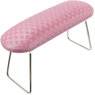 Nail Art Hand Kussen Kussen Nail Arm Rest Professionele Nail Rest Kussen roze