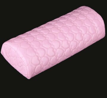 Nail Art Kussen Voor Manicure Hand Arm Rest Kussen Kussen Pu Lederen Houder Zachte Manicure Nail Tool Apparatuur roze