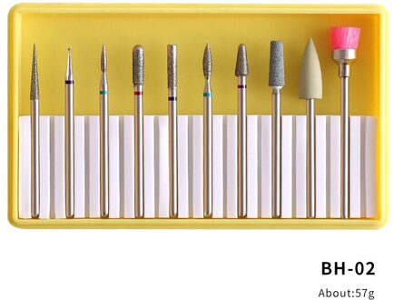 Nail Boor Voor Elektrische Manicure Boren Frees Set Voor Pedicure Nagels Bestanden Boor Nail Art Apparatuur Accessoire BH-02