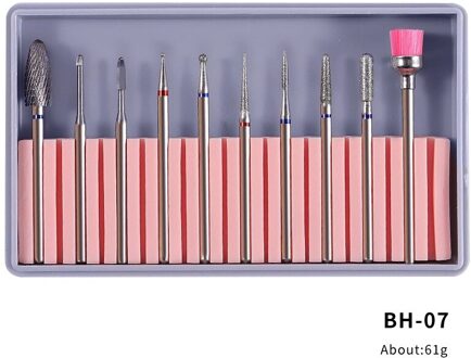 Nail Boor Voor Elektrische Manicure Boren Frees Set Voor Pedicure Nagels Bestanden Boor Nail Art Apparatuur Accessoire BH-07