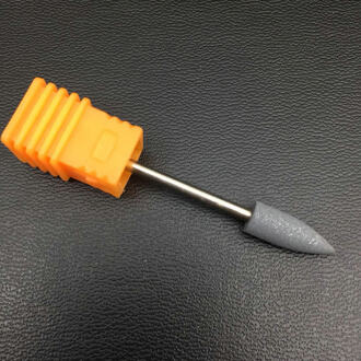 Nail Boren Nozzle Cutter Nail Siliconen Polijstmachine Slijpen Hoofd Nail Elektrische Manicure Boor Machine Nail Boor Accessoires 180 Grit