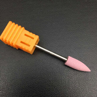 Nail Boren Nozzle Cutter Nail Siliconen Polijstmachine Slijpen Hoofd Nail Elektrische Manicure Boor Machine Nail Boor Accessoires 400 Grit