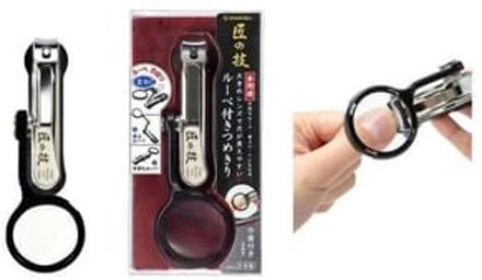 Nail Clipper With Loupe 1 pc