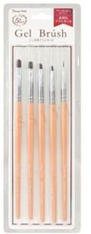 Nail Gel Brush Set 1 pc