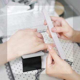 Nail Hand Kussen, Nail Art Zachte Siliconen Kussen, Salon Hand Rest Kussen, zwart