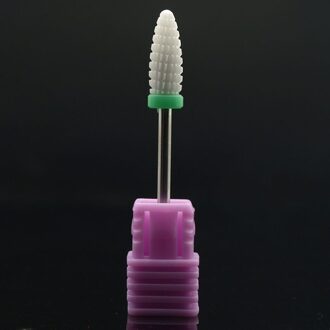 Nail Keramische Nail Boor 3/32 "Rotary Burr Bits Voor Manicure Pedicure Elektrische Boor Accessoires Nail Gereedschap Frezen cutt Coarse