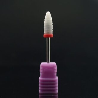 Nail Keramische Nail Boor 3/32 "Rotary Burr Bits Voor Manicure Pedicure Elektrische Boor Accessoires Nail Gereedschap Frezen cutt Fine