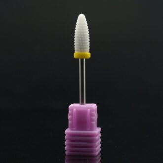 Nail Keramische Nail Boor 3/32 "Rotary Burr Bits Voor Manicure Pedicure Elektrische Boor Accessoires Nail Gereedschap Frezen cutt XF