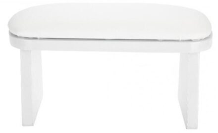 Nail Kussen Pu Leer Nail Art Schoonheidssalon Kleine Hand Rest Kussen Kussen Manicure Houder Hand Kussen Nail Arm Rest kussen wit