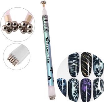 Nail Polish Magnetic Stick 3D Effect Magnet Board UV Gel Manicure Magnet Tools Nail Art Tips DIY Nail Tool