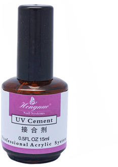Nail Primer UV light therapy glue cement mixture fixative nail base gel Nail Art Salon UV cement bonder #