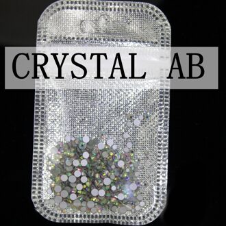 Nail Strass SS2-SS10 Plaksteen Glas Steentjes voor Nagels Zilver Verijdelde DIY 3D Nail Decorations Perfect voor ss4 to 12 mengen 400stk