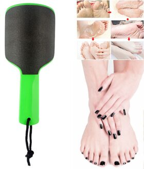 Nail Voetverzorging Eelt Remover Herbruikbare Grof Gebogen Opknoping Lus Dubbelzijdig Concave Pedicure Rasp Voet File Gereedschap Wasbare groen