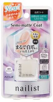Nailist Semi-matte Coat 10ml