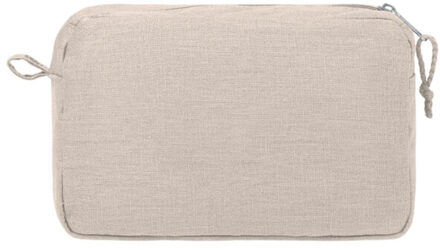 Naima cosmetische hennep cosmetische tas Beige - One size