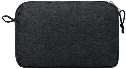 Naima cosmetische hennep cosmetische tas - maat One size Zwart