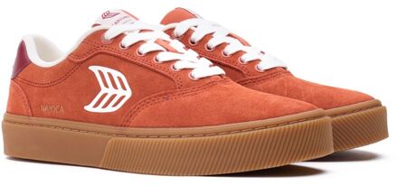 Naioca Sneakers Kastanjebruin