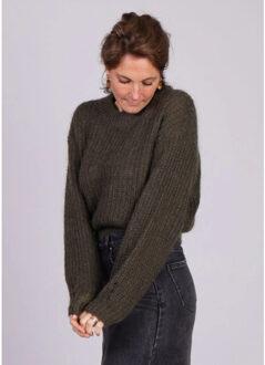 Naissance wollen trui grof Groen - XS / S