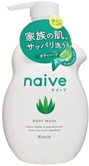 Naive Body Wash Aloe 530ml