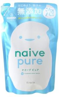 Naive Pure Foaming Body Wash 450ml Refill